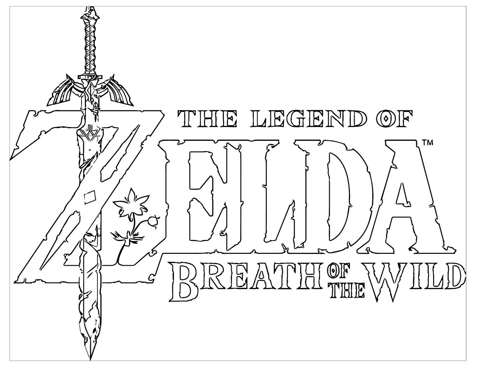 Breath Of The Wild Coloring Pages
 My Cup Overflows