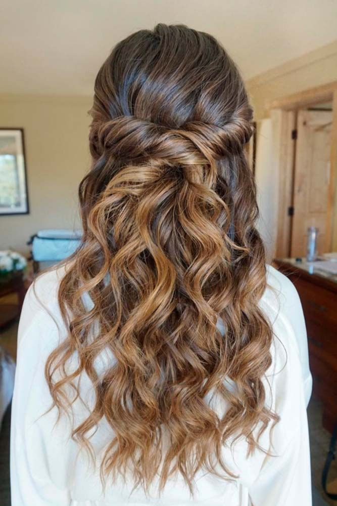 Bridesmaid Hairstyles Down
 Best 25 Curly bridesmaid hairstyles ideas on Pinterest