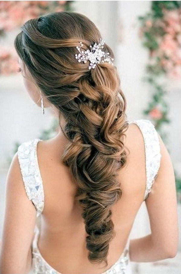 Bridesmaid Hairstyles Down
 Elegant Wedding Hairstyles Half Up Half Down