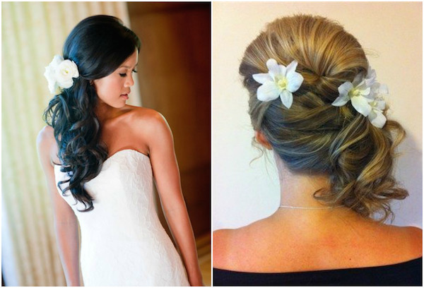 Bridesmaid Side Hairstyles
 Side Swept