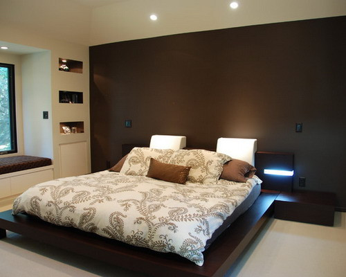 Best ideas about Brown Accent Walls
. Save or Pin How to Decorate Your Bedroom with Brown Accent Wall Home Now.