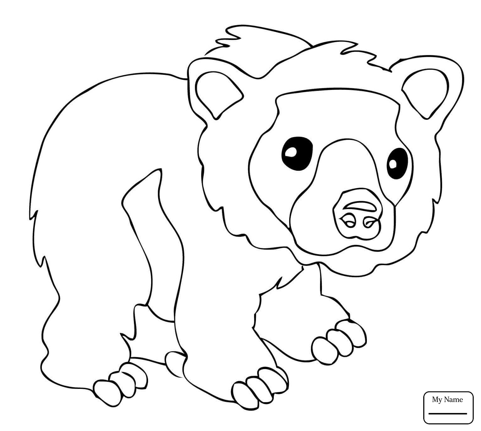 Brown Bear Brown Bear Coloring Pages
 Brown Bear Coloring Pages to Print