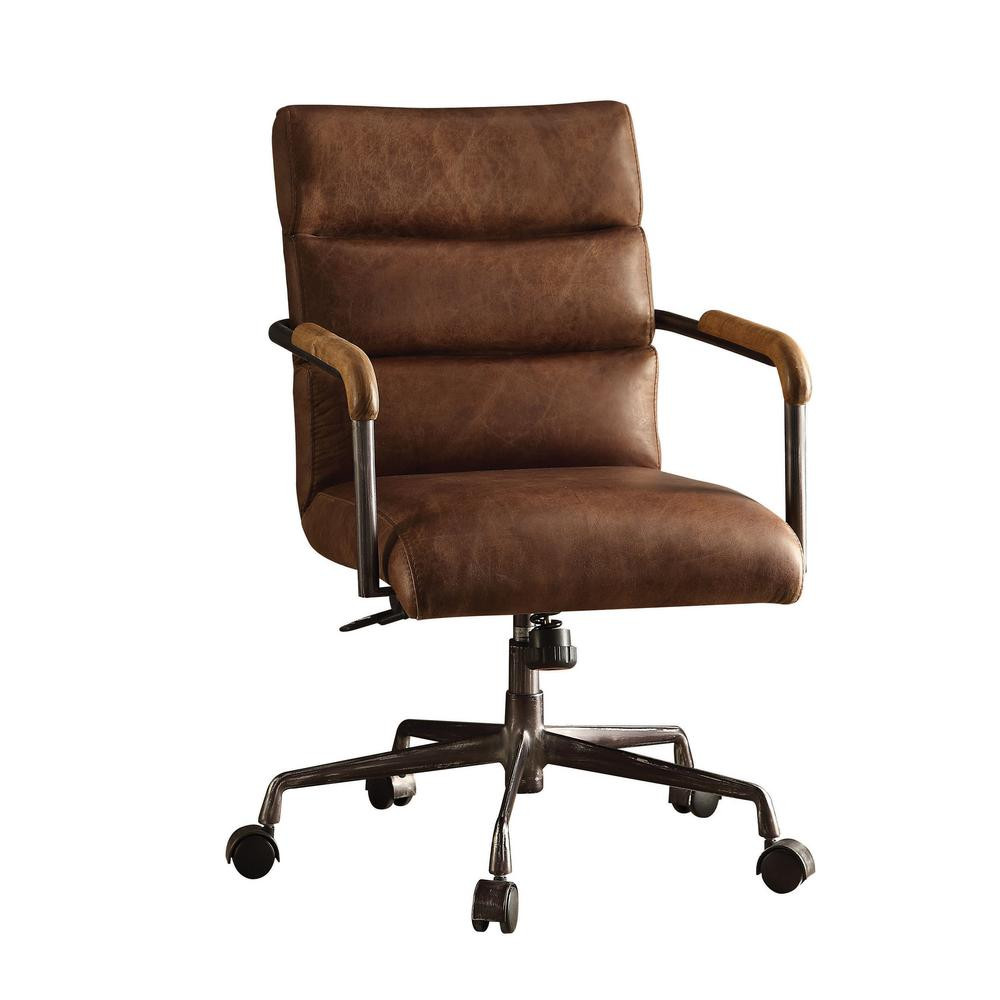 Best ideas about Brown Office Chair
. Save or Pin ACME Furniture Harith Retro Brown Top Grain Leather fice Now.