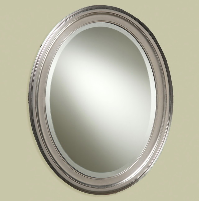 Best ideas about Brushed Nickel Bathroom Mirror
. Save or Pin Bathroom Mirrors Framed Brushed Nickel Now.