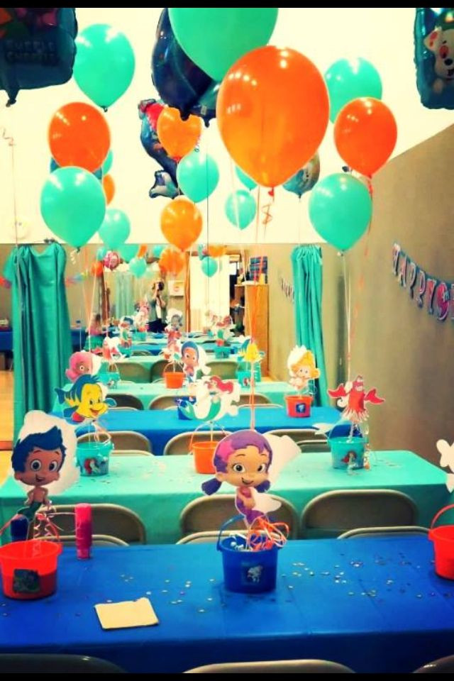 Bubble Guppies Birthday Decorations
 17 best images about Bubble Guppies Party on Pinterest