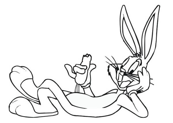 Bug Bunny Coloring Pages
 Dibujos de Bugs Bunny para Colorear pintar e Imprimir