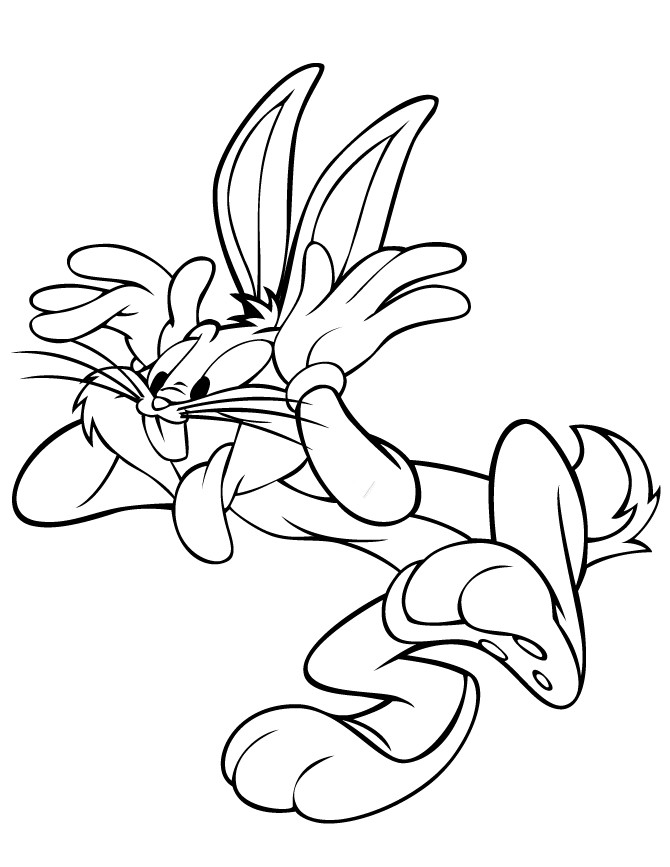 Bug Bunny Coloring Pages
 Bugs Bunny Coloring Page Coloring Home