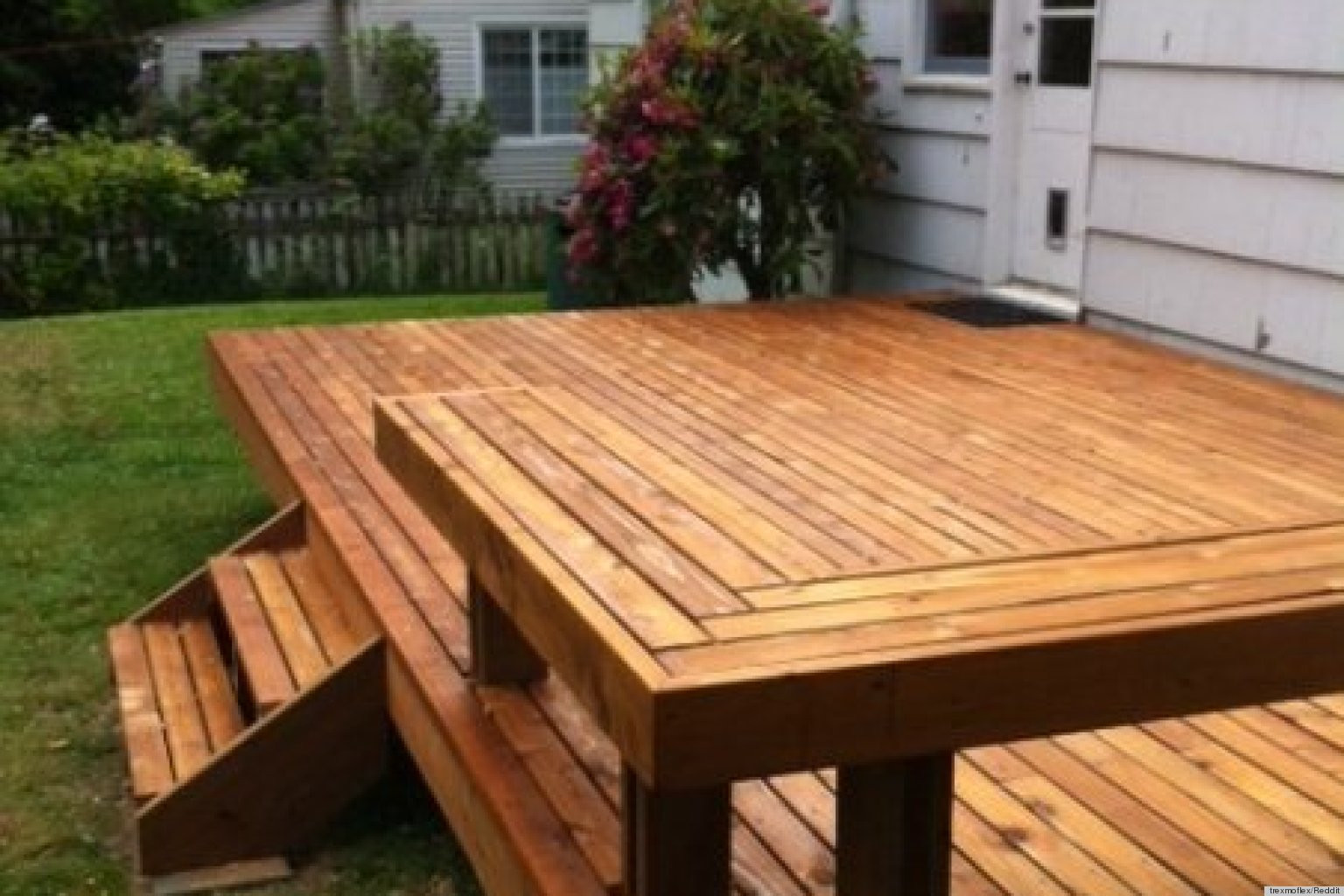 Best ideas about Build A Patio
. Save or Pin Building A Deck Is How e Couple Initiated Their New Home Now.