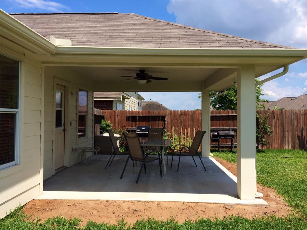Best ideas about Build A Patio
. Save or Pin Imbrogno hip roof patio cover Houston Texas Now.