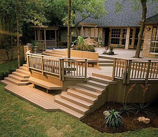 Best ideas about Build A Patio
. Save or Pin Patio Deck Railing Design How to Build a Deck Step by Step Now.