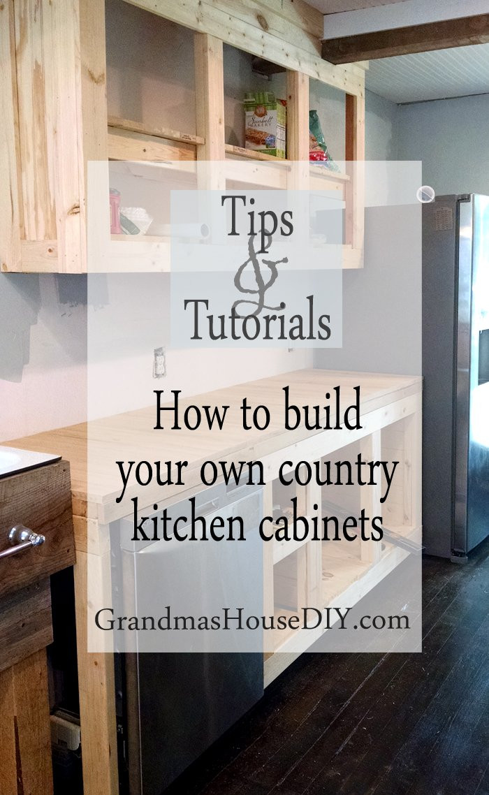 Best ideas about Build Your Own Kitchen Cabinets
. Save or Pin How to DIY build your own white country kitchen cabinets Now.