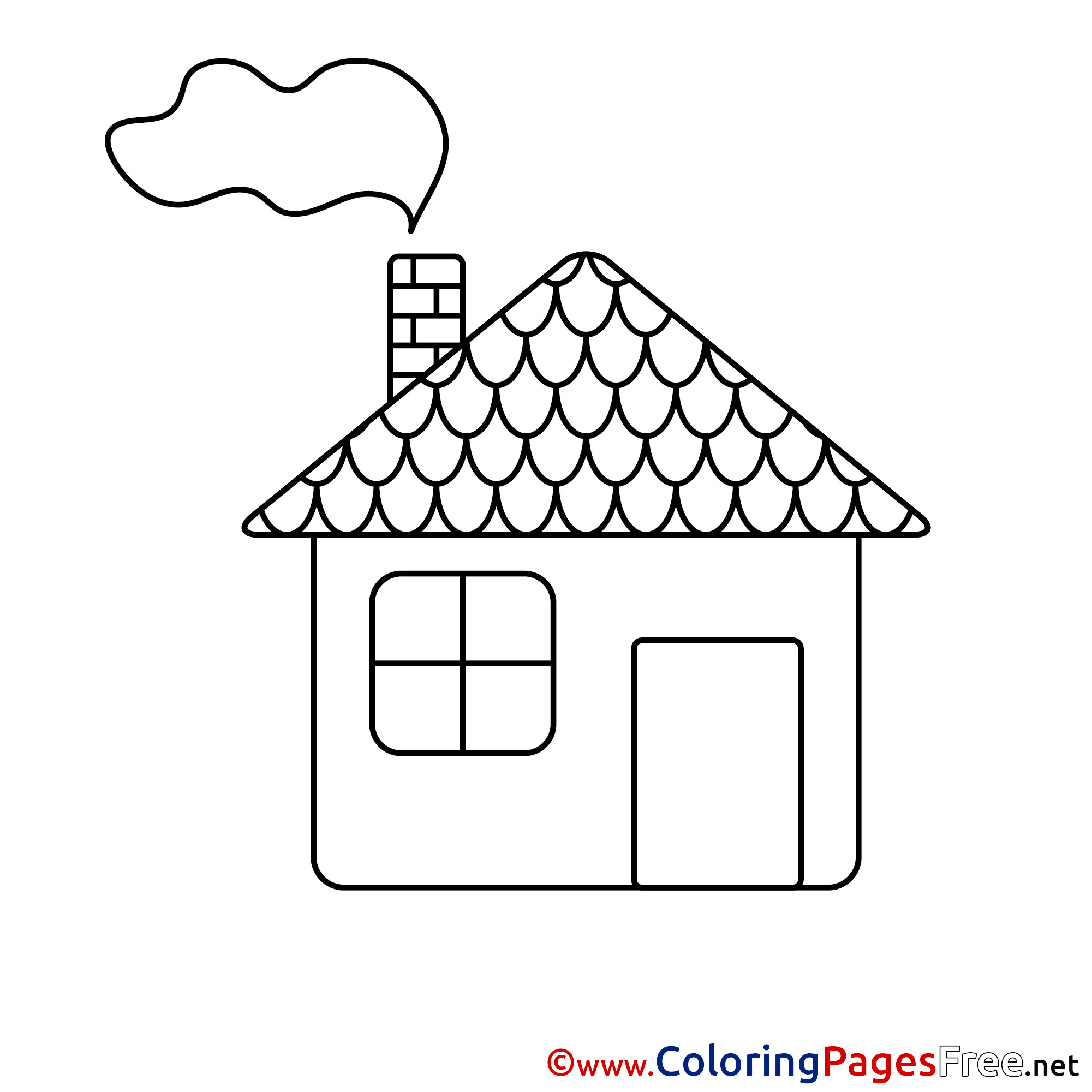 Building Coloring Pages
 Building Colouring Sheet free