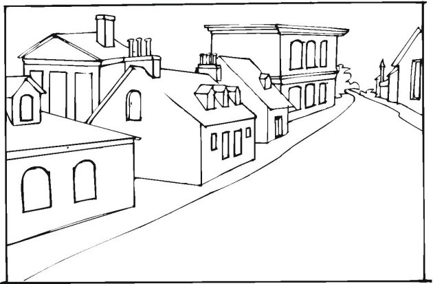 Building Coloring Pages
 House 77 Buildings and Architecture – Printable