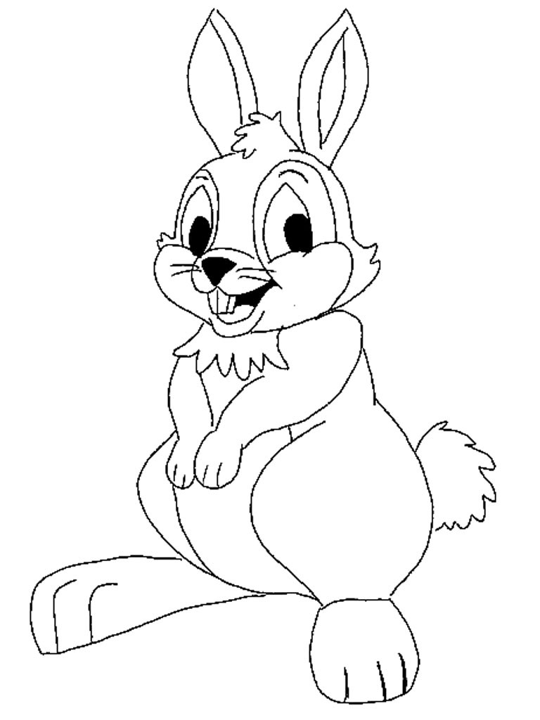 Bunnies Coloring Pages
 Free Printable Rabbit Coloring Pages For Kids