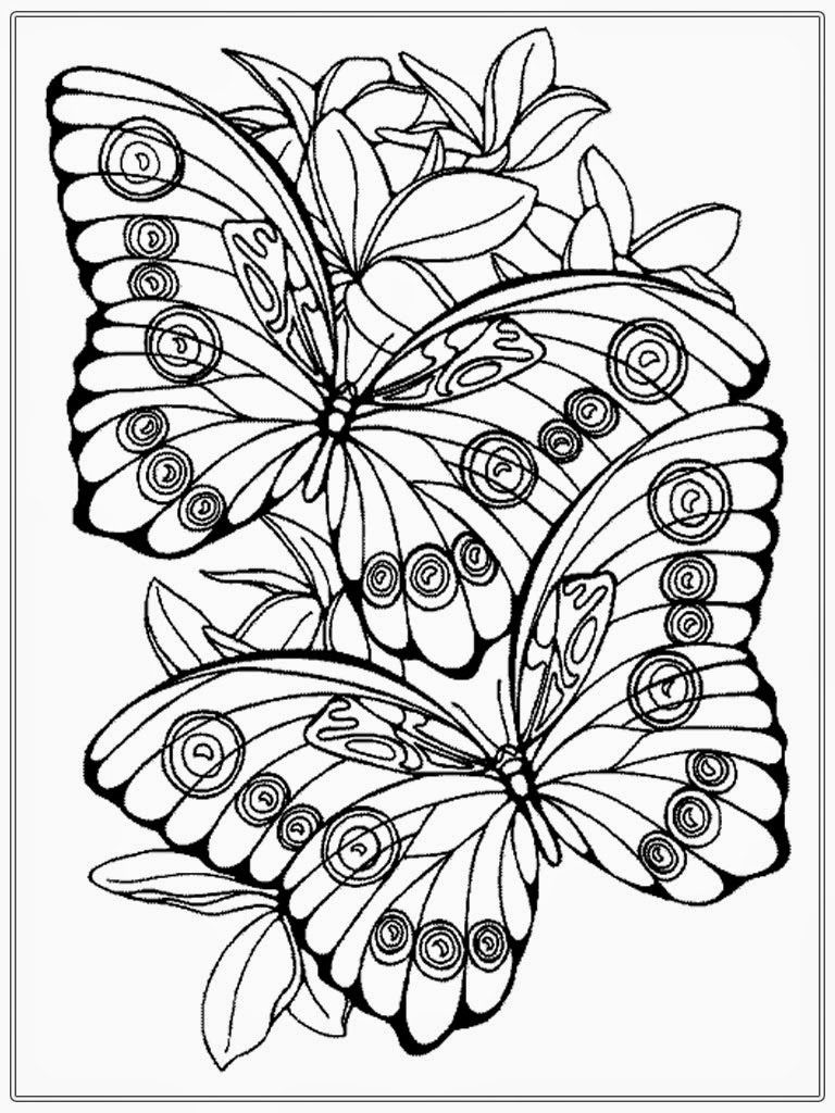 Butterfly Coloring Pages For Adults
 Coloring Pages Adult Coloring Pages Butterfly Realistic