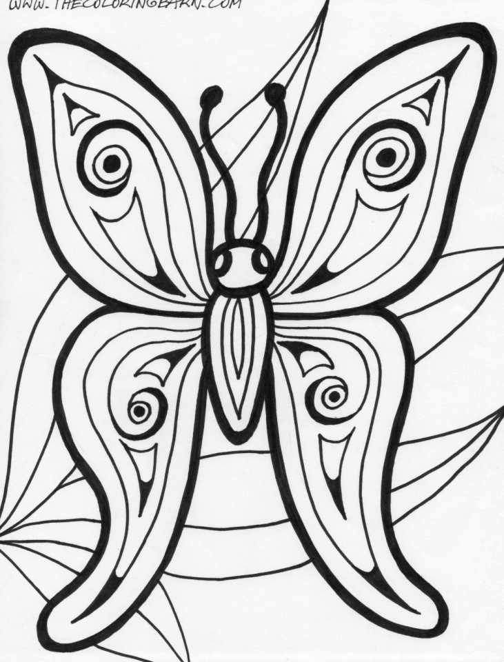 Butterfly Coloring Pages For Adults
 Get This Printable Butterfly Coloring Pages for Adults