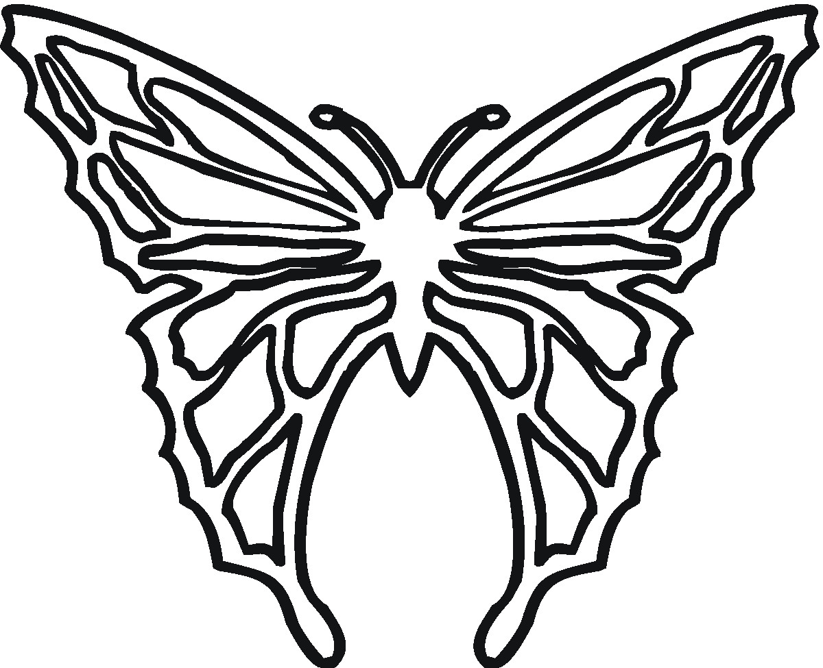 Butterfly Free Coloring Pages
 free printable butterfly coloring pages for kids