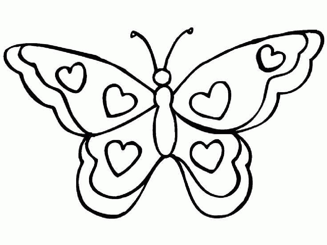 Butterfly Free Coloring Pages
 butterfly coloring pages for girls printable