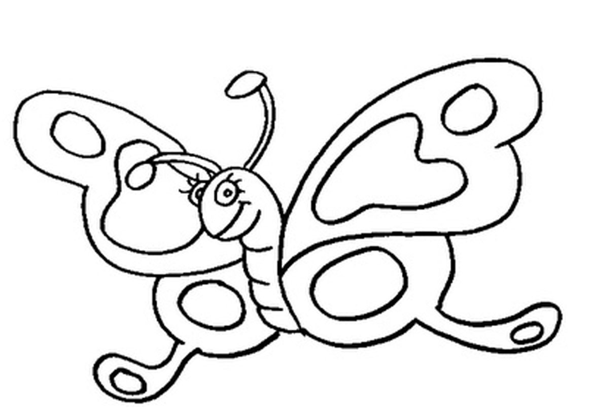 Butterfly Free Coloring Pages
 Free Printable Butterfly Coloring Pages For Kids