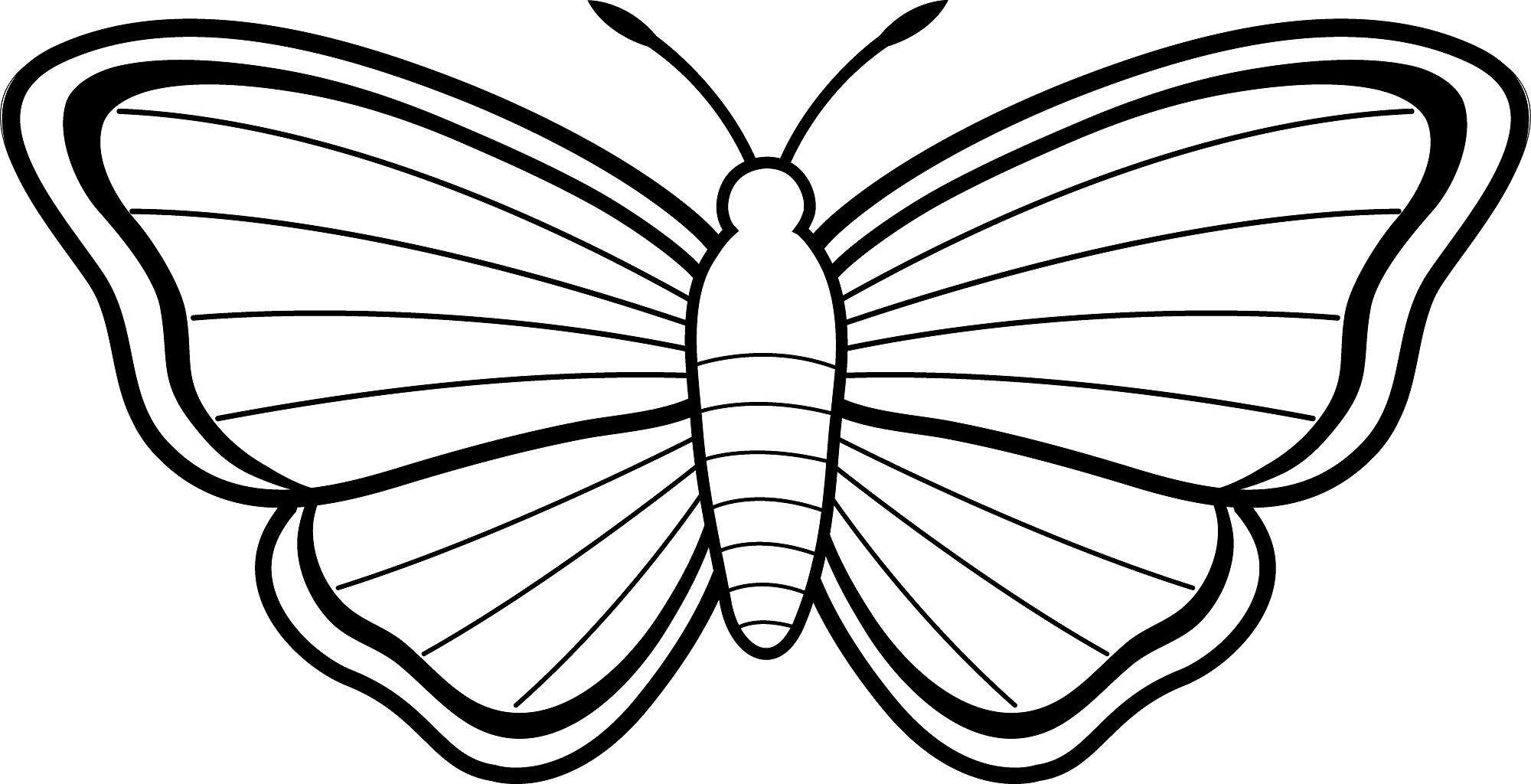 Butterfly Free Printable Coloring Sheets
 Free Printable Butterfly Coloring Pages For Kids