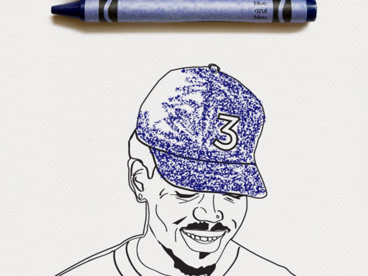 Buy Chance The Rapper Coloring Book
 Color Your Own Chance The Rapper Coloring Book Cover Art