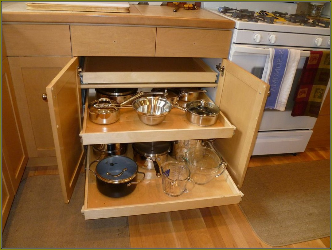 Best ideas about Cabinet Organizers Lowes
. Save or Pin Sliding Cabinet Organizer Professional Cabinet Solutions Now.