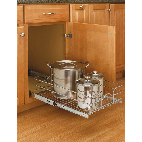 Best ideas about Cabinet Organizers Lowes
. Save or Pin Chrome Rev A Shelf Cabinet Organizer from Lowes Storing Now.