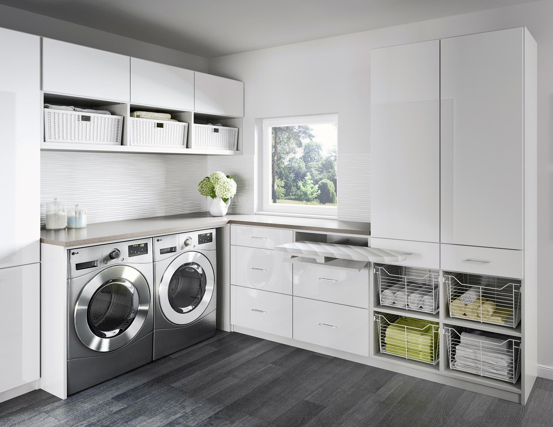 Best ideas about Cabinets For Laundry Room
. Save or Pin Laundry Room Cabinets & Storage Ideas by California Closets Now.