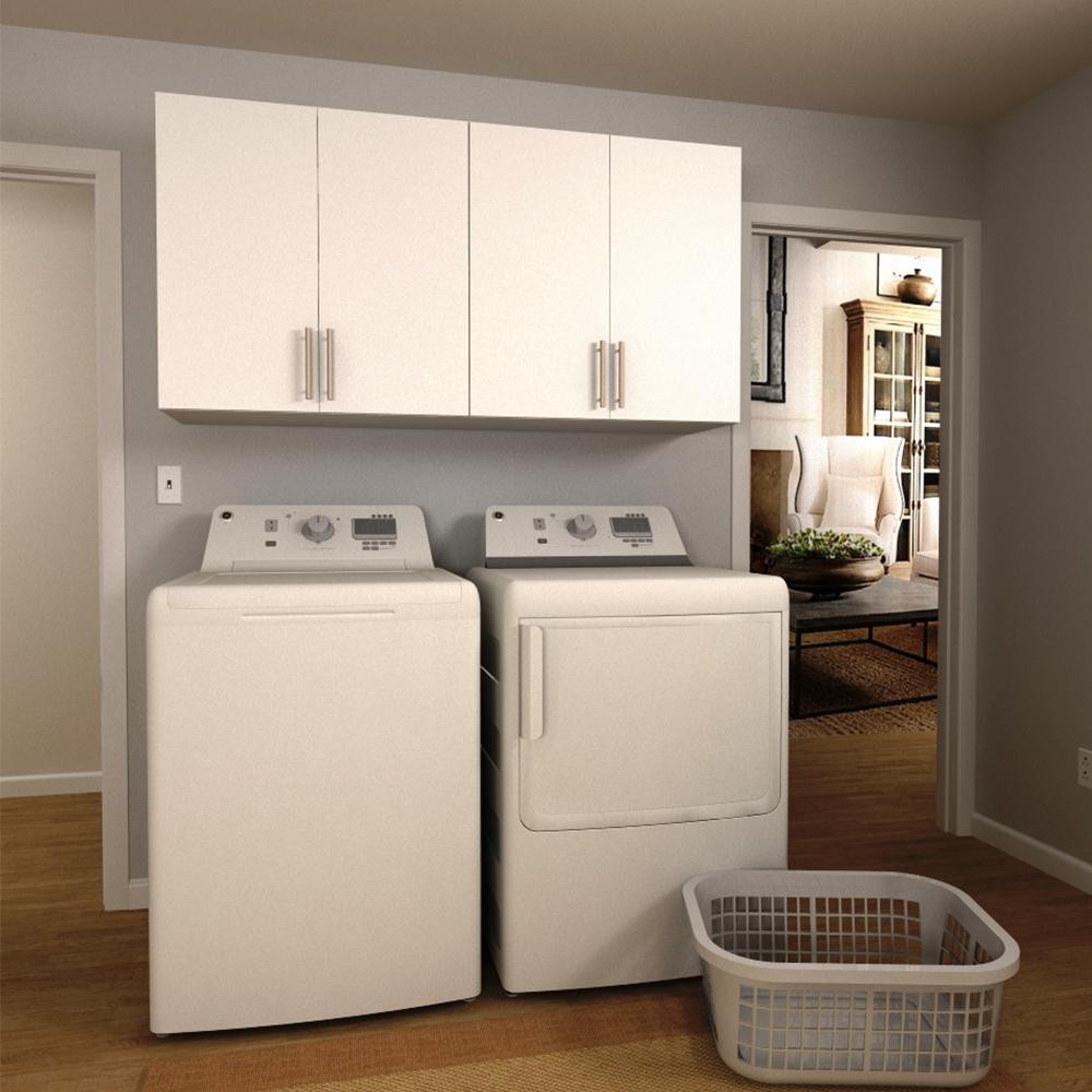 Best ideas about Cabinets For Laundry Room
. Save or Pin Modifi Madison 60 in W Mocha Open Shelves Laundry Cabinet Now.