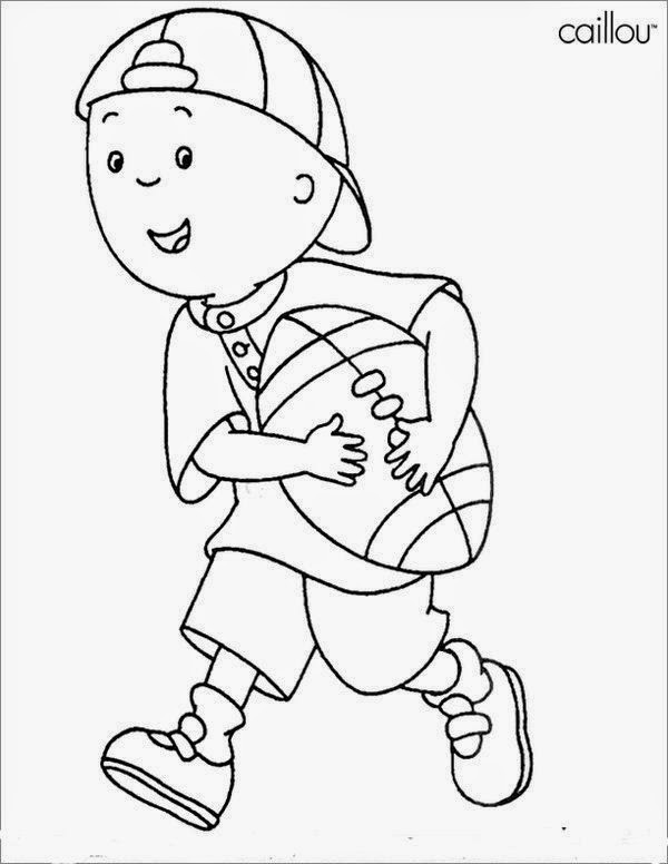 Caillou Printable Coloring Pages
 Print Free For Children About Activities Caillou Coloring
