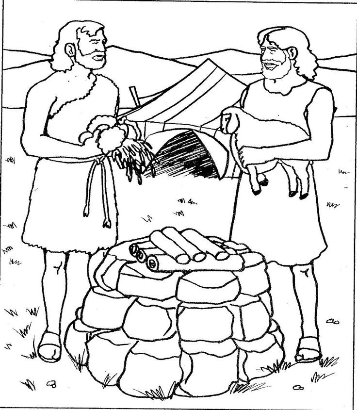 Cain And Abel Coloring Pages
 17 Best images about Cain and Abel on Pinterest