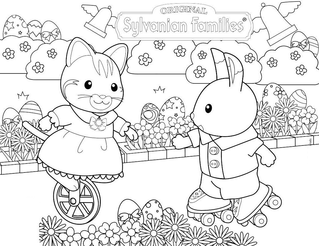 Calico Critters Coloring Pages
 Calico Critters Coloring Pages to and print for free