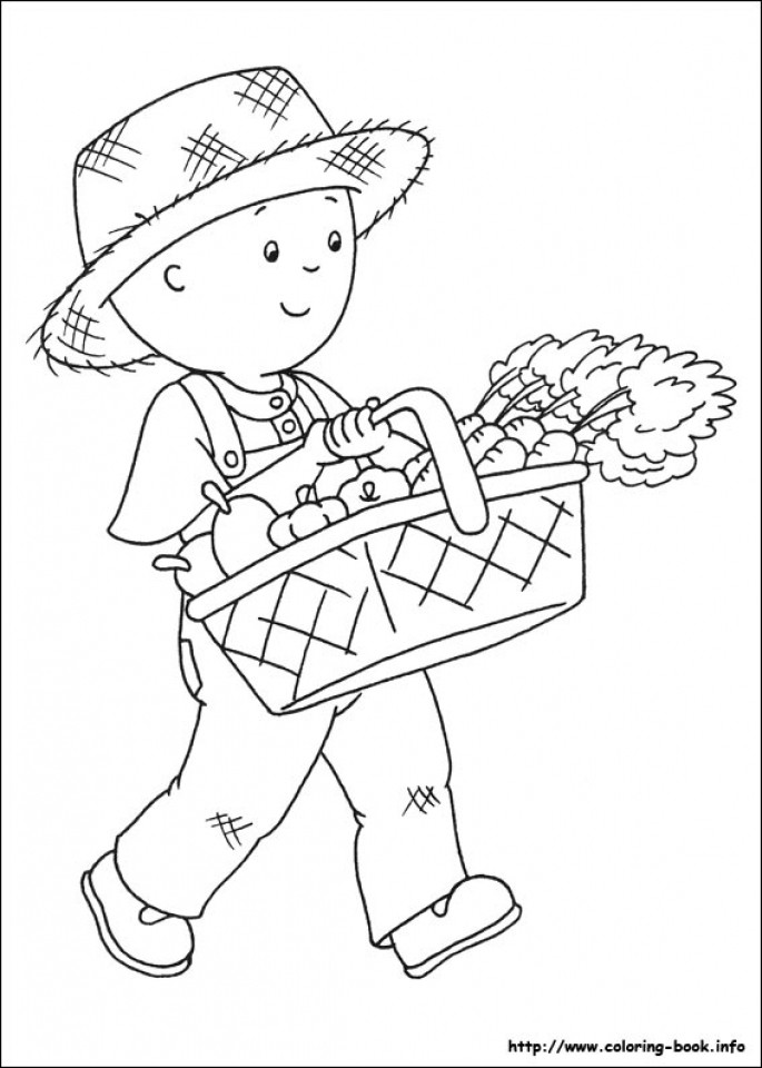 Caliou Coloring Sheets For Boys
 Get This Printable Caillou Coloring Pages line 4auxs