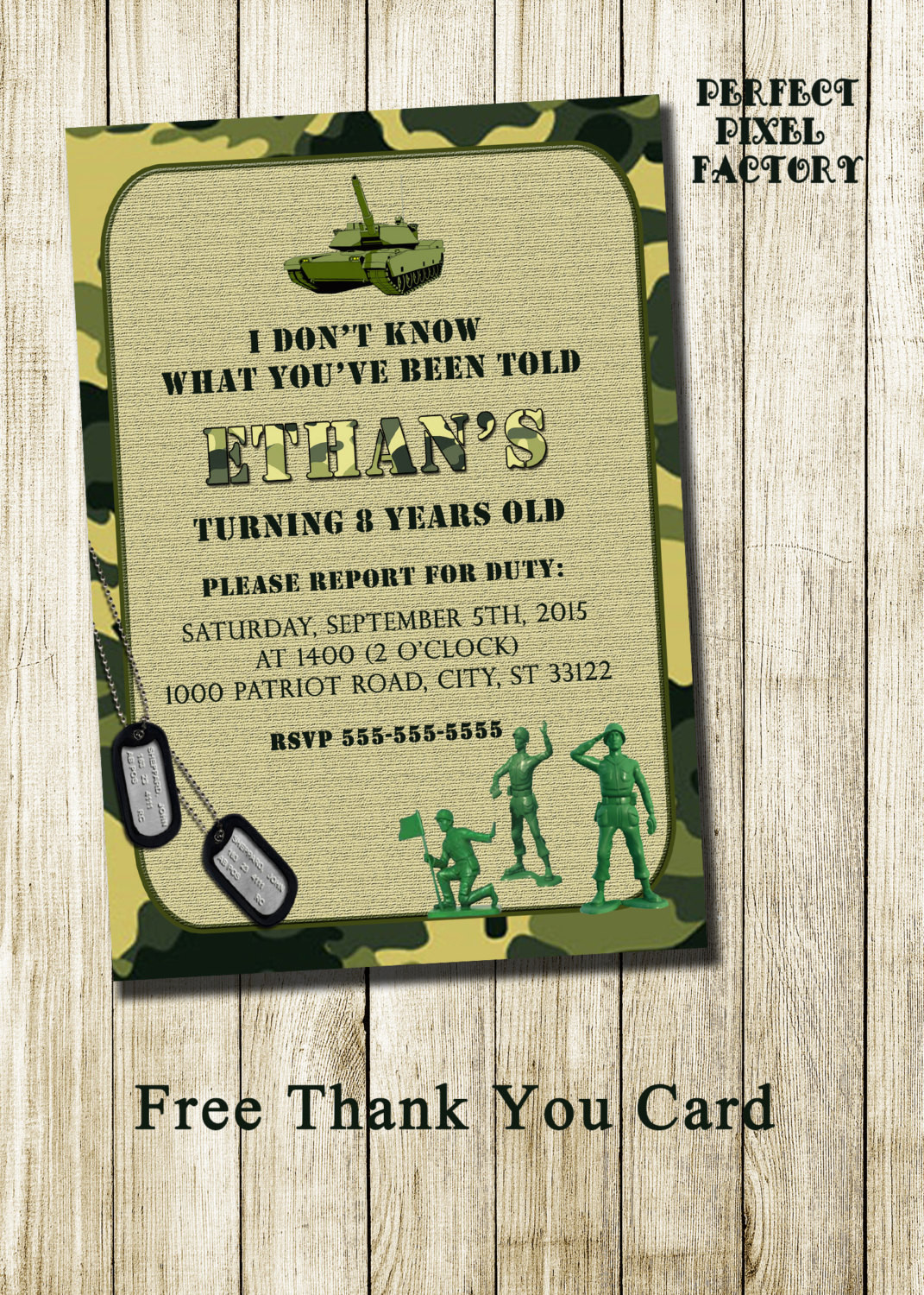 Best ideas about Camo Birthday Invitations
. Save or Pin Camo Invitation Camo Birthday InvitationCamouflage Army Now.