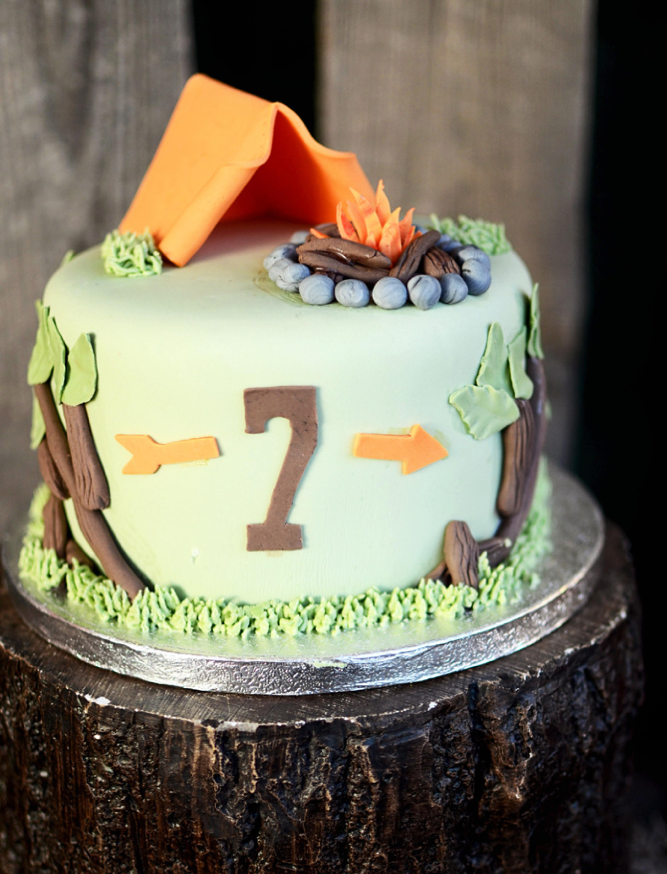 Best ideas about Camping Birthday Cake
. Save or Pin A Backyard Camping Birthday Party Anders Ruff Custom Now.
