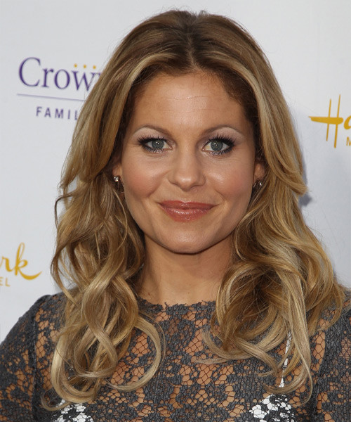 Candace Cameron Bure Hairstyle
 Candace Cameron Bure Long Wavy Casual Hairstyle Dark