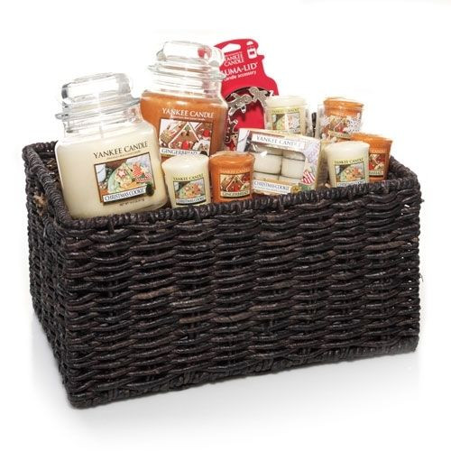 Candle Gift Basket Ideas
 Candle t basket Simple christmas ts