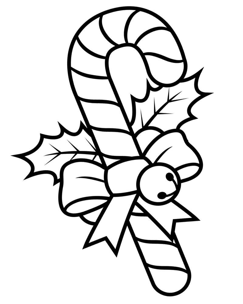 Candy Canes Coloring Pages
 Candy cane coloring pages christmas ColoringStar