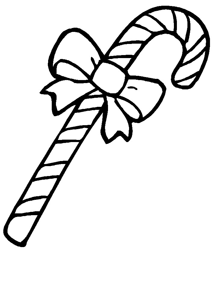 Candy Canes Coloring Pages
 Free Printable Candy Cane Coloring Pages For Kids