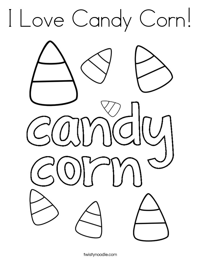 Candy Corn Coloring Pages
 Candy Corn Coloring Page Coloring Home