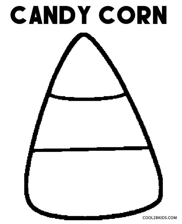 Candy Corn Coloring Pages
 Printable Candy Coloring Pages For Kids