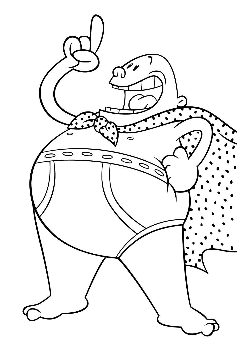 Captain Underpants Coloring Pages
 Free Printable Captain Underpants Coloring Pages