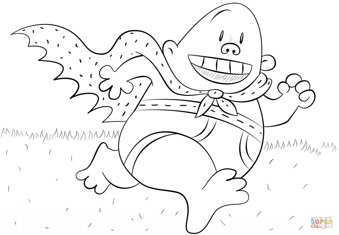 Captain Underpants Coloring Pages
 Captain Underpants coloring page