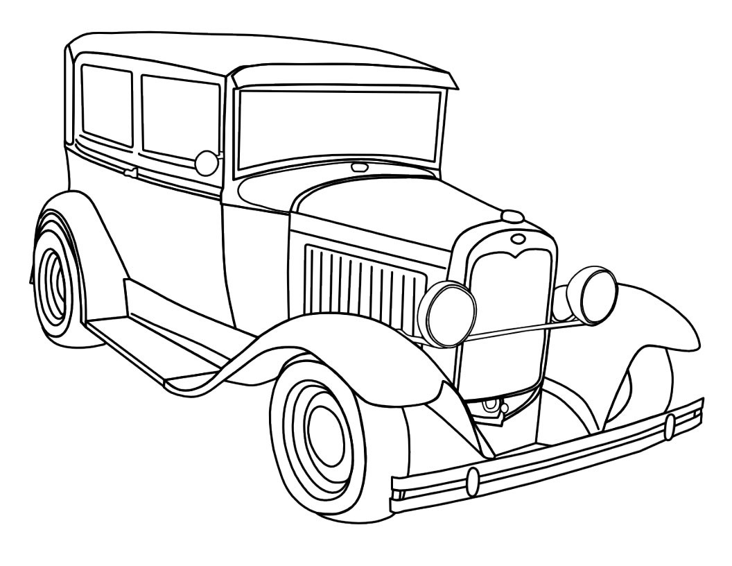 Car Coloring Pages For Adults
 Car Coloring Pages Free Download