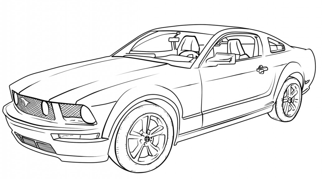 Car Coloring Pages For Adults
 Car Coloring Pages