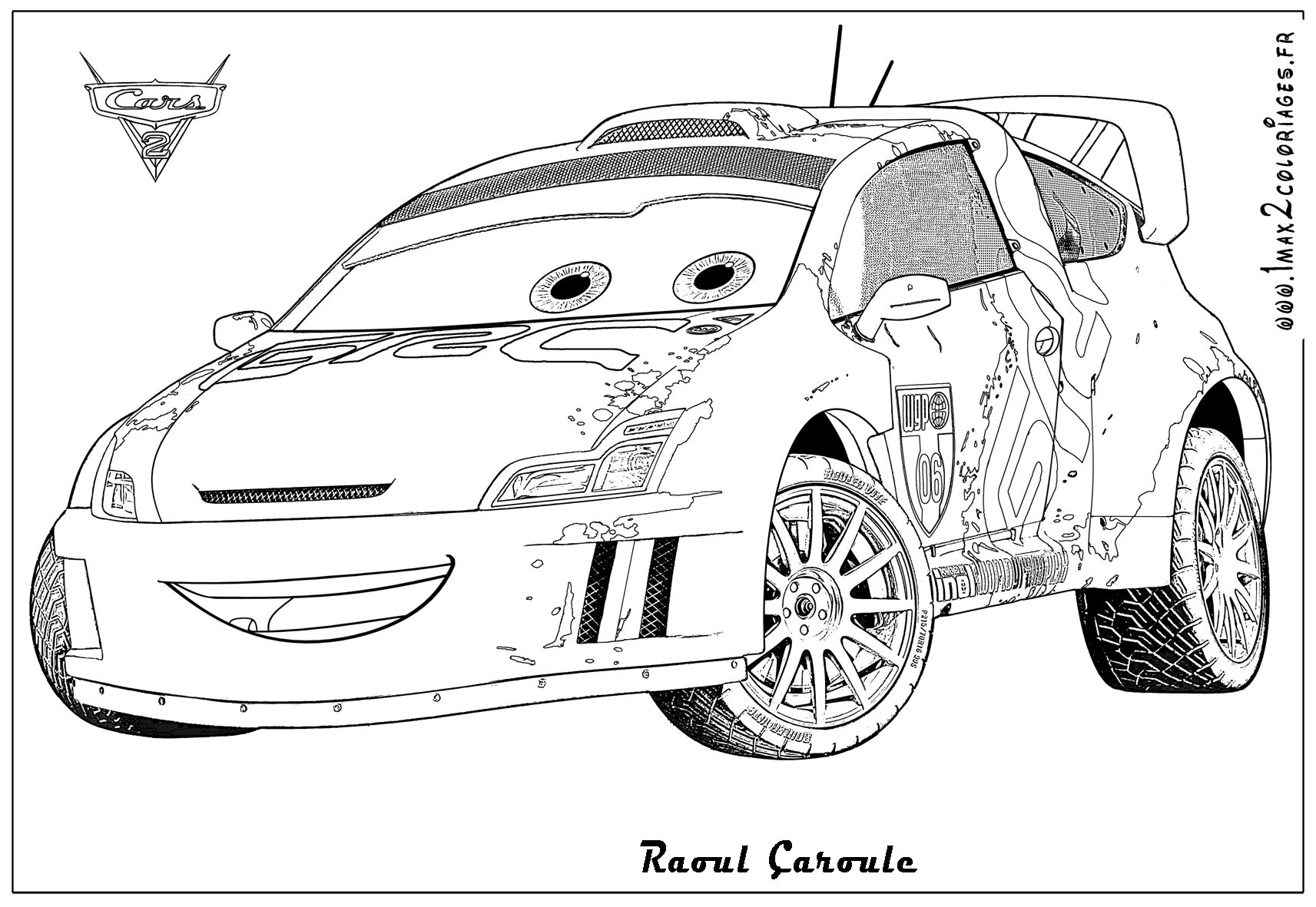 Car Coloring Pages For Boys
 Cars 2 Coloring Pages For Boys – Color Bros