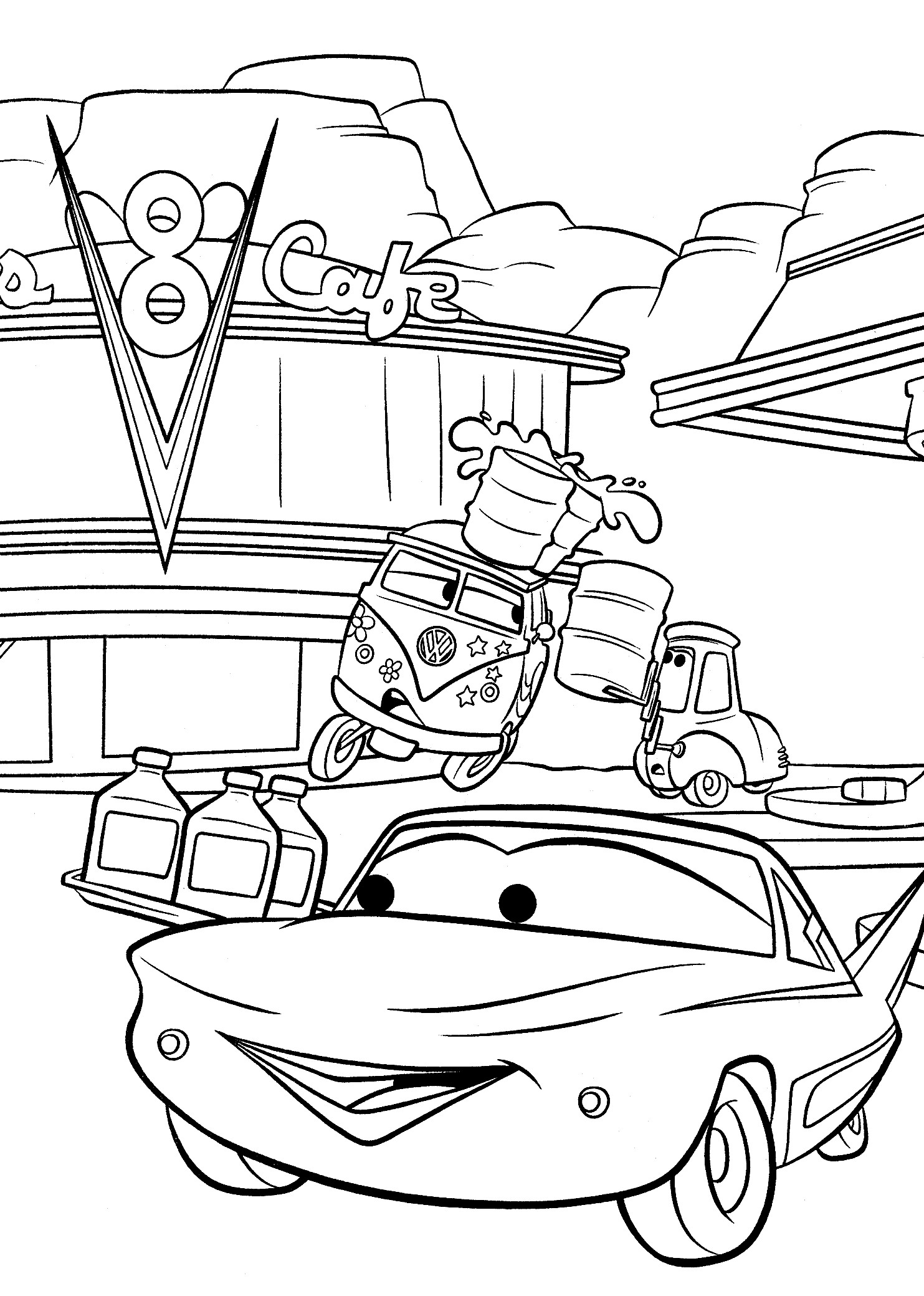 Car Coloring Pages For Kids
 Cars Coloring Pages for Kids Bestofcoloring