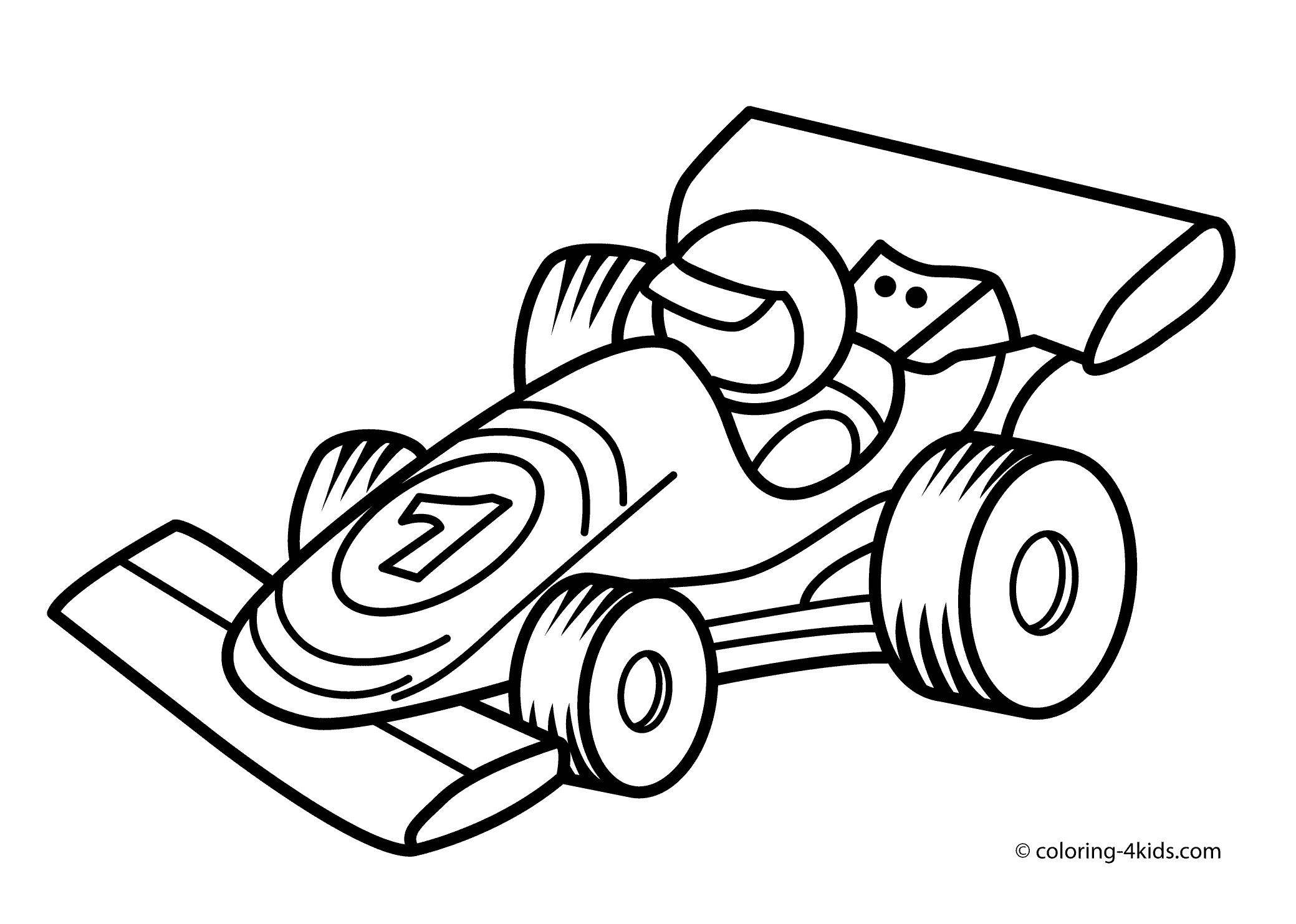 Car Coloring Pages For Kids
 Cars Coloring Pages for Kids Bestofcoloring