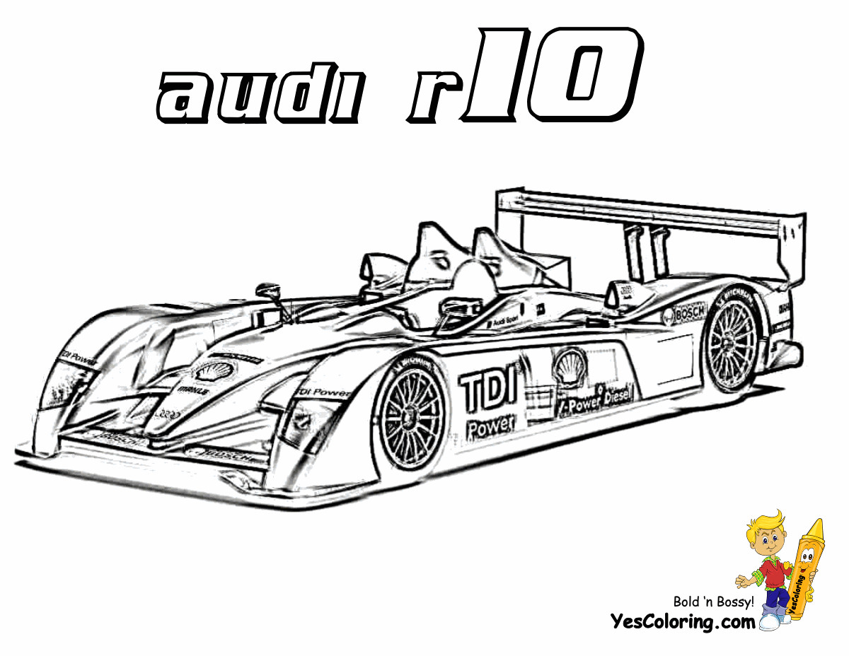 Car Coloring Sheets For Boys
 Cool Cars Coloring Pages For Boys – Color Bros