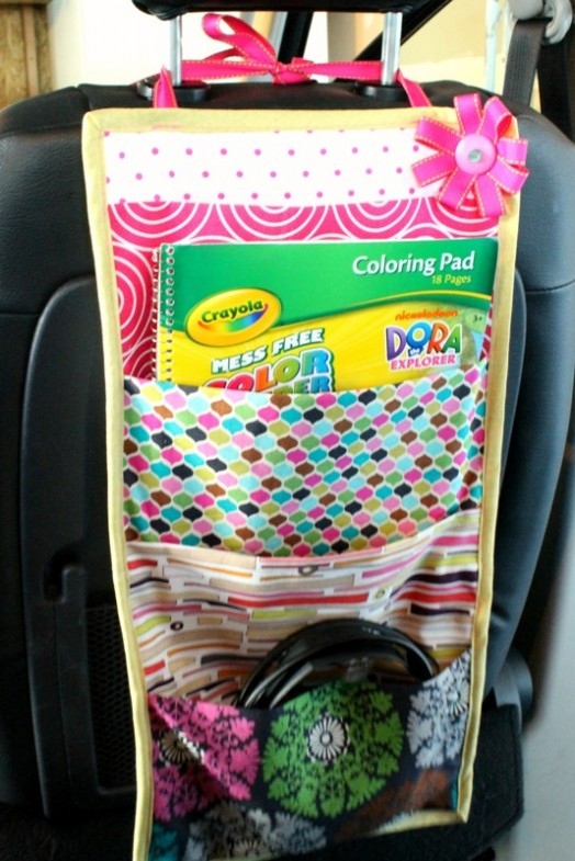 Best ideas about Car Organizer DIY
. Save or Pin DIY Car Travel Book Storage For You And Your Kid Now.